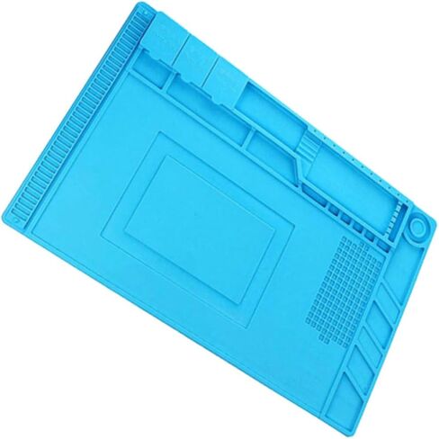 Uonlytech Silicone Cell Phone Repair Pad Heatproof Magnetic Work Mat Small Parts Mat for Phone Laptop Repairing in Saudi Arabia