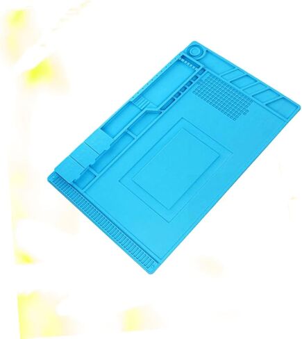 Uonlytech Silicone Cell Phone Repair Pad Heatproof Magnetic Work Mat Small Parts Mat for Phone Laptop Repairing in Saudi Arabia