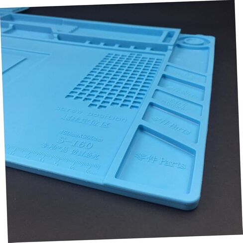 Uonlytech Silicone Cell Phone Repair Pad Heatproof Magnetic Work Mat Small Parts Mat for Phone Laptop Repairing in Saudi Arabia