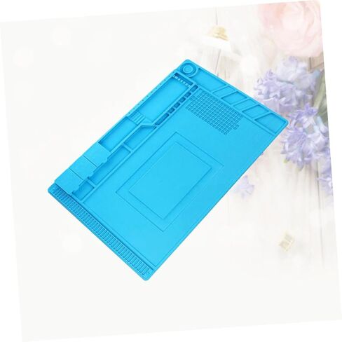 Uonlytech Silicone Cell Phone Repair Pad Heatproof Magnetic Work Mat Small Parts Mat for Phone Laptop Repairing in Saudi Arabia