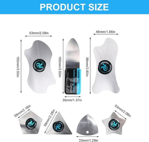 Metal Flat Spudger Soft Thin Opening Pry Tool Opener Tablet Screen Steel for Electronic in Kuwait