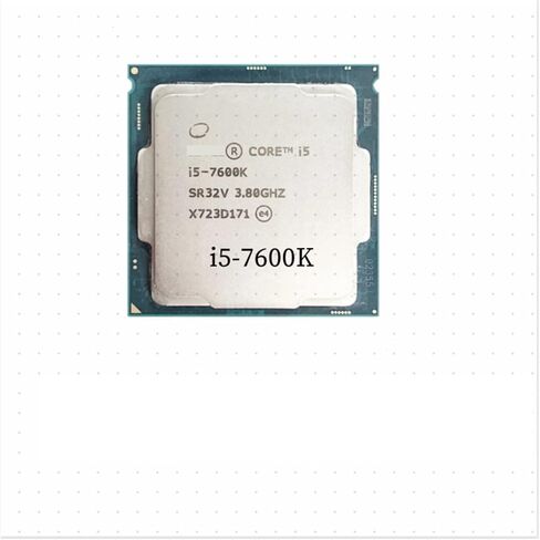c I5-7600K I5 7600K 3.8 جيجا هرتز رباعي النواة رباعي الموضوع معالج وحدة المعالجة المركزية 6M 91W LGA 1151 in Saudi Arabia
