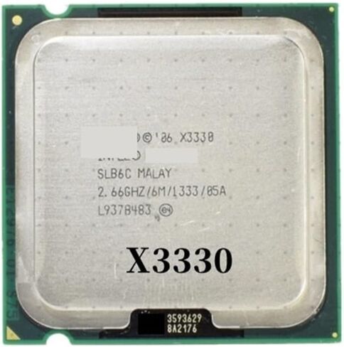 معالج وحدة المعالجة المركزية X3330 2.6 جيجا هرتز رباعي النواة رباعي الخيوط 6 ميجا 95 وات LGA 775 in Saudi Arabia