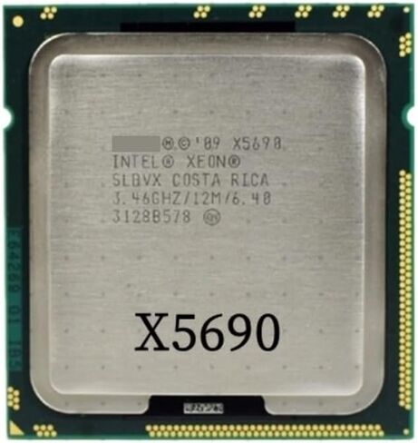 Xeon X5690 LGA 1366 3.46GHz 6.4GT/s 12MB c 1333MHz SLBVX CPU Processor in Saudi Arabia