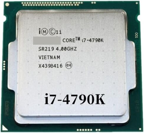 c I7-4790K معالج وحدة المعالجة المركزية I7 4790K 4.0 جيجا هرتز رباعي النواة وثمانية خيوط 88 واط 8 متر LGA 1150 in Saudi Arabia