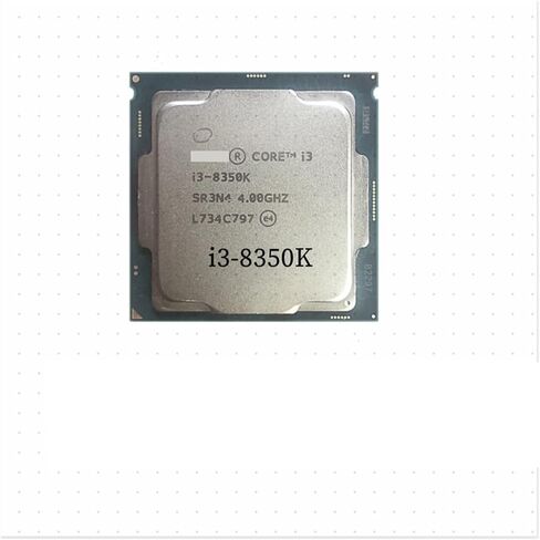 c I3-8350K I3 8350K 4.0 جيجا هرتز رباعي النواة رباعي الخيوط معالج وحدة المعالجة المركزية 8M 91W LGA 1151 in Saudi Arabia