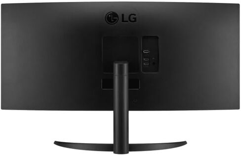 LG 34 بوصة منحنية UltraWide WQHD (3440 × 1440)، HDR 10، شاشة 100 هرتز، أسود، 34WR50QK-B (متجدد) in Kuwait