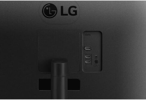 LG 34 بوصة منحنية UltraWide WQHD (3440 × 1440)، HDR 10، شاشة 100 هرتز، أسود، 34WR50QK-B (متجدد) in Kuwait
