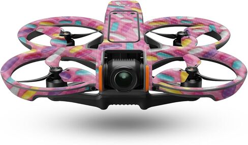 جلد الطائرة بدون طيار من ألياف الكربون متوافق مع DJI Avata 2 (2024) - الرشات - غطاء لاصق واقٍ من الفينيل 3M ممتاز - سهل الاستخدام | صُنع في الولايات المتحدة الأمريكية بواسطة MightySkins in Kuwait