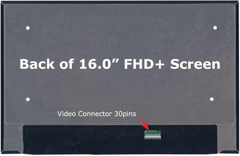 استبدال الشاشة الجديدة SCREENARAMA لشاشة BOE NV160WUM-N43 V8.0 V8.1 (FHD + 30pin 1920x1200) IPS LCD LED مع أدوات وشريط in Kuwait