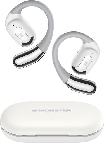 Monster Open Ear AC317 Headphones, Wireless Headphones with Stereo Sound, Bluetooth 5.4, 24H Playback, Crystal Clear Calls, Type-C Charging, Touch Control, Sweat Resistant Open Ear Wireless Earbuds in Saudi Arabia