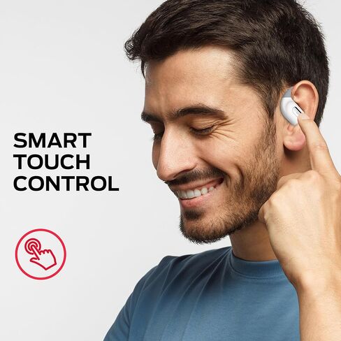 Monster Open Ear AC317 Headphones, Wireless Headphones with Stereo Sound, Bluetooth 5.4, 24H Playback, Crystal Clear Calls, Type-C Charging, Touch Control, Sweat Resistant Open Ear Wireless Earbuds in Saudi Arabia
