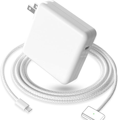 شاحن Mac Book Pro بديل، محول طاقة USB C بقدرة 87 وات متوافق مع 13/14/15 بوصة بعد عام 2016، لجهاز Mac Book Air بعد عام 2018، يعمل بقدرة 67 وات 61 وات 30 وات 29 وات، يتضمن كابل شحن (6.6 أقدام) in Kuwait