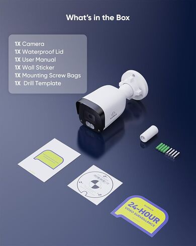 نظام أمان SANNCE 5MP PoE، 8CH 6MP NVR للمراقبة مع 8 قطع 5MP HD كاميرات رصاصة مقاومة للطقس مع ضغط فيديو H.265، LED IR ذكي، تنبيه دفع التطبيق، الوصول عن بعد (بدون HDD) in Kuwait