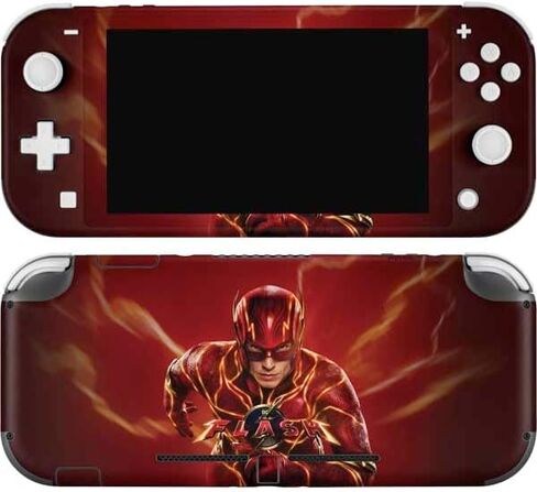 ملصق Skinit المخصص للألعاب متوافق مع Nintendo Switch Lite - مرخص رسميًا من DC Comics The Flash Movie: تصميم ملصق Supergirl in Kuwait