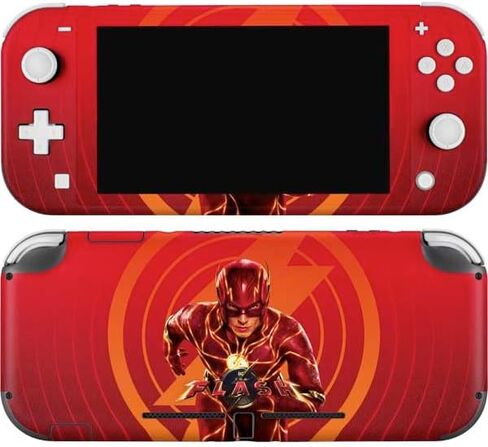 ملصق Skinit المخصص للألعاب متوافق مع Nintendo Switch Lite - مرخص رسميًا من DC Comics The Flash Movie: تصميم ملصق Supergirl in Kuwait