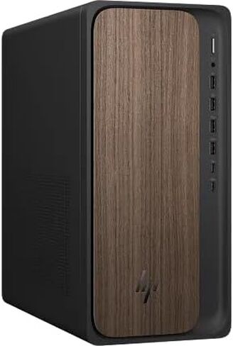 HP OmniDesk M03 Desktop Intel 20-Core Ultra 7 265 Intel Graphics 64GB DDR5 4TB SSD Wi-Fi 6 Bluetooth 5.2 Wireless Keyboard and Mouse Windows 11 Pro Dark Wood w/ONT 32GB USB in Saudi Arabia
