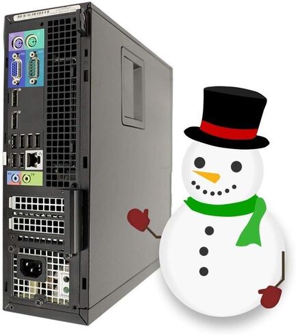 كمبيوتر سطح المكتب Dell Optiplex 7010 SFF (متجدد) (I5-3470 3.2 جيجا هرتز 4 جيجا بايت 128 جيجا بايت SSD) in Kuwait