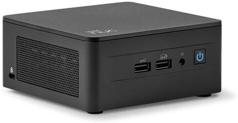 ASUS, NUC 13 Pro, Mini Desktop, 2025, Intel Core i5-1340P 12-Core, 16 GB DDR4, 512 GB SSD, Intel Iris Xe Graphics, Windows 10 Pro, Wi-Fi 6E, BT 5.3, RJ-45, HDMI 2.1, 6xUSB, Black in Saudi Arabia