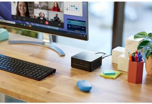 ASUS, NUC 13 Pro, Mini Desktop, 2025, Intel Core i5-1340P 12-Core, 16 GB DDR4, 512 GB SSD, Intel Iris Xe Graphics, Windows 10 Pro, Wi-Fi 6E, BT 5.3, RJ-45, HDMI 2.1, 6xUSB, Black in Saudi Arabia