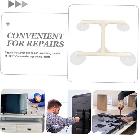 LCD Tv Screen Suction Cups Lightweight and Portable Screen Panel Removal Tool for LCD Screens Compatible Smooth Surfaces for Home in Saudi Arabia