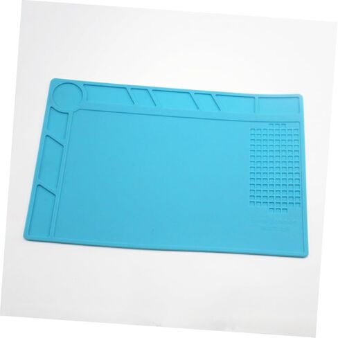 NUOBESTY Heat Insulation Repair Mat Blue Silicone Pad for Phone Computer Repair Platforms in Kuwait