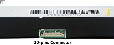 شاشة بديلة LCD مقاس 15.6 بوصة لجهاز HP 15-DW0083WM 1A493UA - متوافقة مع شاشة الكمبيوتر المحمول L52000-001 L07627-JD1، HD 1366x768 Matte 30-Pin التي لا تعمل باللمس in Kuwait