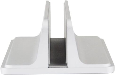 Gadpiparty Aluminum Alloy Vertical Laptop Stand Desktop Laptop Rack with Cooling and Storage Support for Office and Home Use Silver in Saudi Arabia