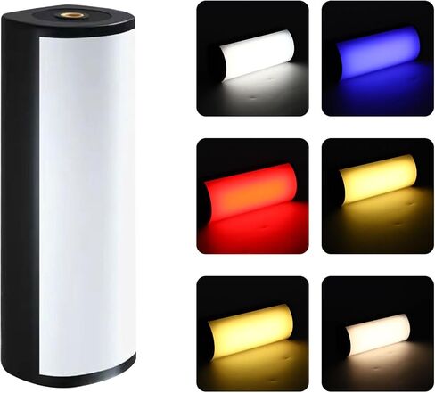 Goshyda Magnetic Handheld Light Wand, RGB LED Video Light Stick, 2500-7000K Dimmable Camera Tube Light for Studio Photography TikTok Vlog in Saudi Arabia