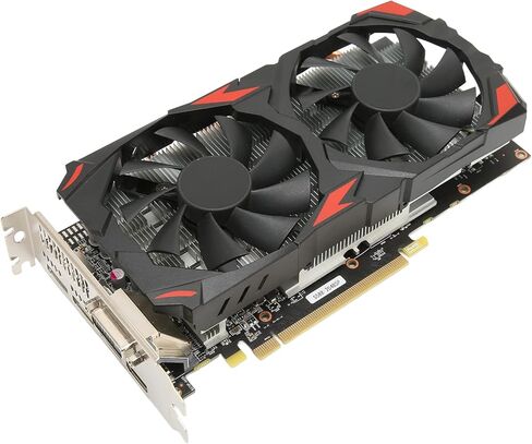 RX 580 Graphics Card, 256-bit 8GB GDDR5 1244/7000MHz PCI Express 3.0 GPU Graphics Card for Gaming, Support 8K, HDMI DPx3 DVI with Fans for Gaming in Saudi Arabia