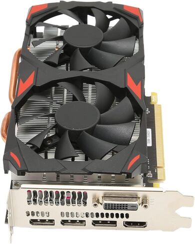 RX 580 Graphics Card, 256-bit 8GB GDDR5 1244/7000MHz PCI Express 3.0 GPU Graphics Card for Gaming, Support 8K, HDMI DPx3 DVI with Fans for Gaming in Saudi Arabia