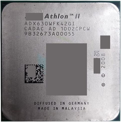معالج وحدة المعالجة المركزية II X4 630 X4-630 2.8 جيجا هرتز رباعي النواة ADX630WFK42GI ADX630WFK42GM 95W مقبس AM3 938pin in Saudi Arabia