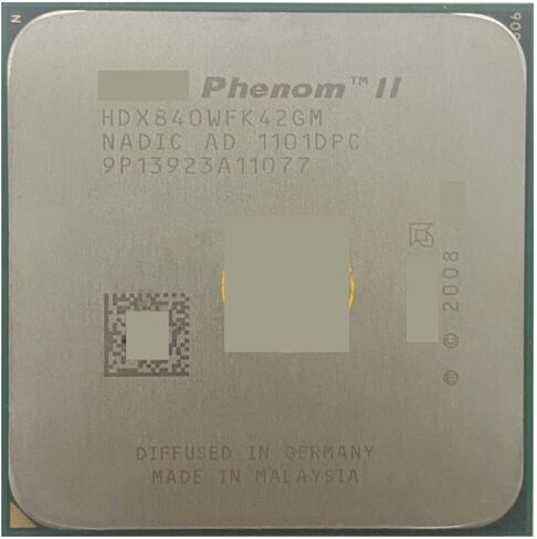 ph II X4 840 2M 3.2G Socket AM3 938-pin Desktop CPU X4-840 HDX840WFK42GM in Saudi Arabia