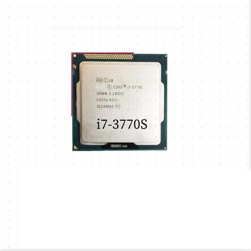 c I7-3770S I7 3770S Processor CPU 65W LGA 1155 2 Working Properly Desktop in Saudi Arabia