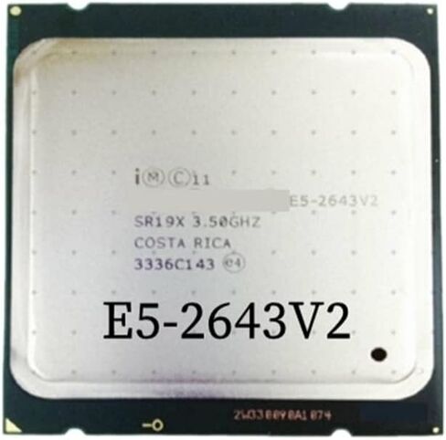 CPU Processor E5 2643 V2 SR19X 3.50GHz 6-Cores 25M LGA2011 2643V2 in Saudi Arabia