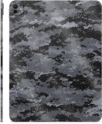 Glossy Glitter Skin Compatible with Apple iPad Pro 13 (M4) 2024 - Digital Camo - Premium 3M Vinyl Protective Decal Cover - Easy to Apply | Crafted in The USA by MightySkins in Saudi Arabia