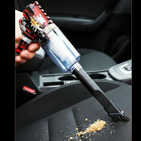 Fafeicy Electric Air Duster 180000RPM 58m / s Airflow 8000mAh Battery Stepless Speed Dust Blower for Home Car Computer Keyboard Camera Cleaning in Saudi Arabia