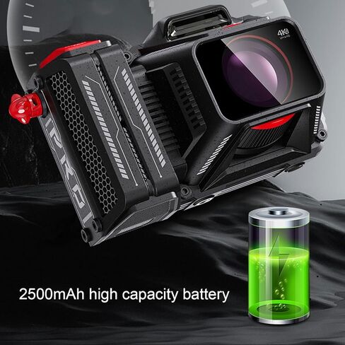 4K Digital Camera, 50X Digital Zoom Camera Portable with Long Focus Fixed Focus Lens, 8.0M CMOS Sensor, 3.5 inch TFT Screen HD.for Travel, Outdoor Photography, City Landscapes. in Saudi Arabia