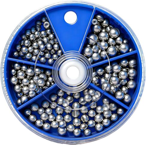 الصيد 117 قطعة/205 قطعة الوزن الغطاسون 6 أحجام/5 أحجام الرصاص الأوزان الجولة سبليت النار ثقالة للإزالة البيض الغطاسون عدة in Kuwait