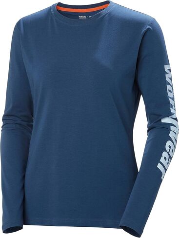 Helly-Hansen Women's Workwear W Logo Longsleeve in Saudi Arabia