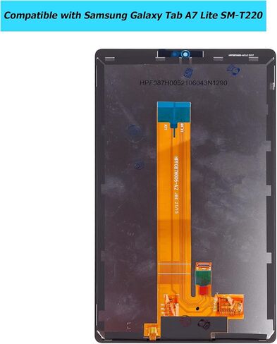 Replacement Tablet Screen Compatible with Samsung Galaxy Tab A7 Lite SM-T220 T220 with Toolkit (Black) in Saudi Arabia