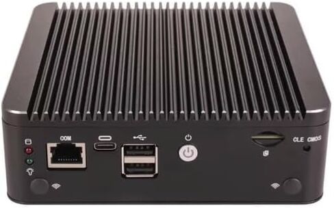 جهاز جدار الحماية، معالج Inter Processor N95 Mini PC، 4*i226-V 2.5GbE LAN، 4 Core و4 Thread،2*USB2.0،2*USB3.0،1*M.2 (NVME)،2*SATA3.0،DDR4 3200MHz (لا يوجد ذاكرة وصول عشوائي ولا SSD) in Kuwait