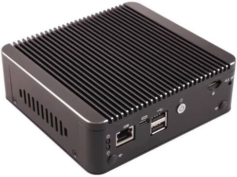 جهاز جدار الحماية، معالج Inter Processor N95 Mini PC، 4*i226-V 2.5GbE LAN، 4 Core و4 Thread،2*USB2.0،2*USB3.0،1*M.2 (NVME)،2*SATA3.0،DDR4 3200MHz (لا يوجد ذاكرة وصول عشوائي ولا SSD) in Kuwait