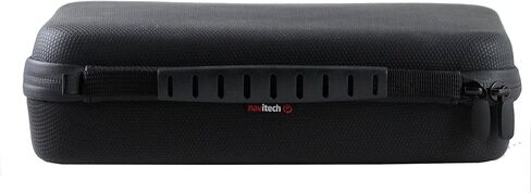 Navitech Black Heavy Duty Rugged Hard Case/Cover with Shoulder Strap Compatible with Timaser T8 Mini pc in Saudi Arabia