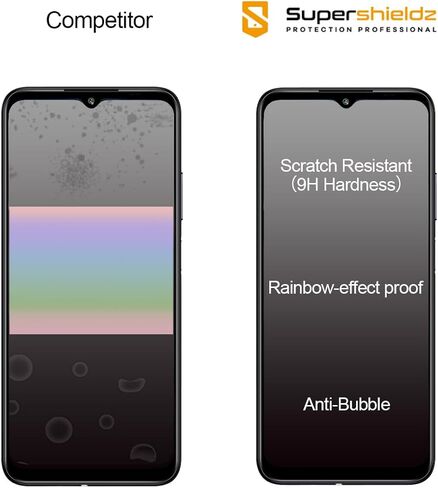Supershieldz (2 Pack) Designed for Cricket Icon Plus (2026) / AT&T Verge 2 Tempered Glass Screen Protector, Anti Scratch, Bubble Free in Saudi Arabia