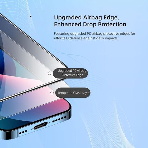 iPhone 17 Pro Max Tempered Glass Screen Protector Scratch-resistant, high-definition clarity, anti-fingerprint, edge-to-edge protection Full-coverage screen protector in Saudi Arabia