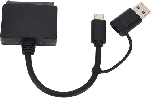 ciciglow Serial ATA to USB 3.1 Type C Converter Cable, 10Gbps Serial ATA to USB 3.1 Hard Drive Adapter for 2.5in Hard Disk Drive SSD for OS X 8.6 and Above in Saudi Arabia