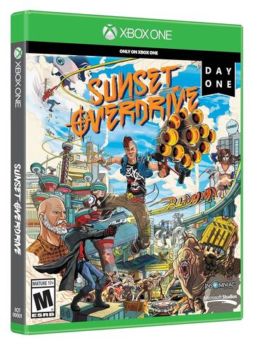إصدار Sunset Overdrive Day One - Xbox One (متجدد) in Kuwait