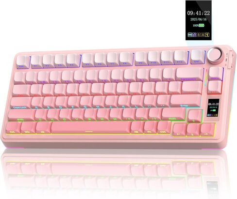 AULA Wireless Keyboard and Mouse Combo, S75 Pro Mechanical Keyboard+SC580 Wireless Mouse in Saudi Arabia