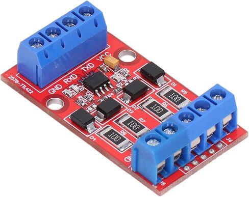 Eujgoov Full Duplex RS422 to TTL Bidirectional Converter Module, 5V Level PCB UART Serial Port Conversion, Efficient Work, Protective Function, Easy to Install with Level Converter SMD in Saudi Arabia